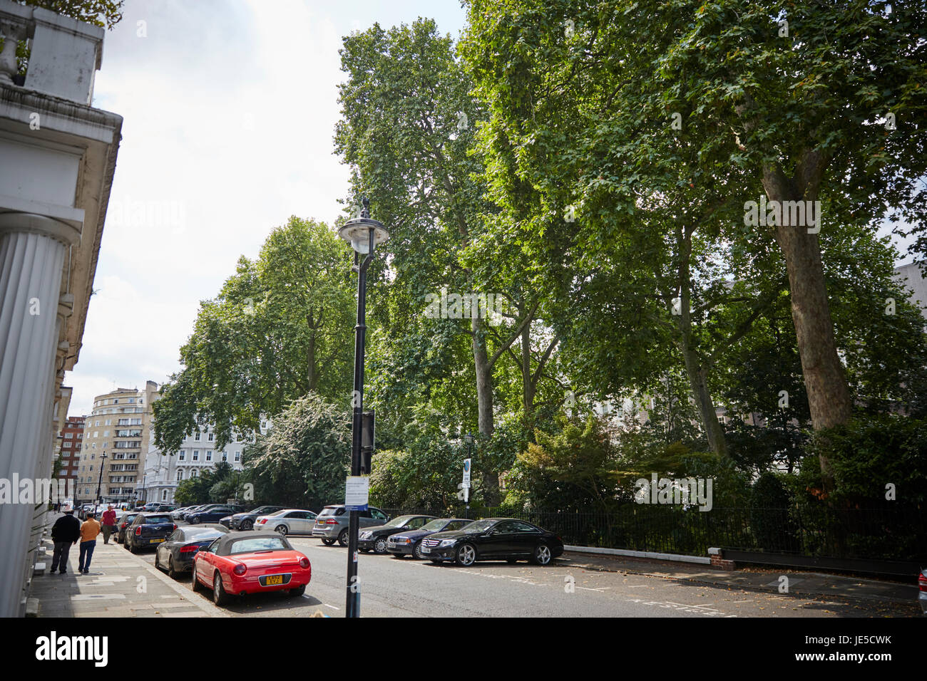 Lowndes Quadrate, London, UK Stockfoto