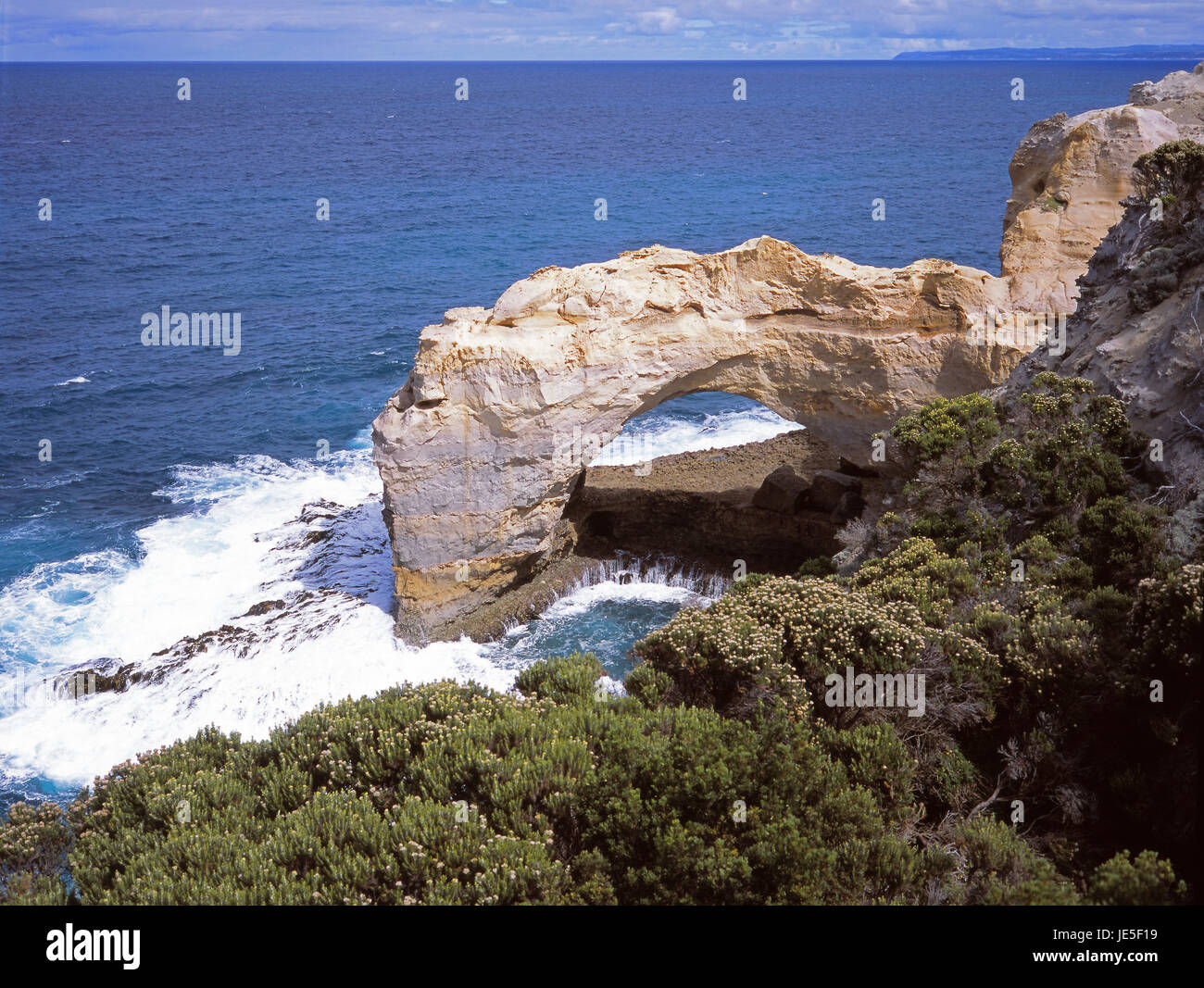 Steinbogen Im Port Campbell Nationalpark Stockfoto