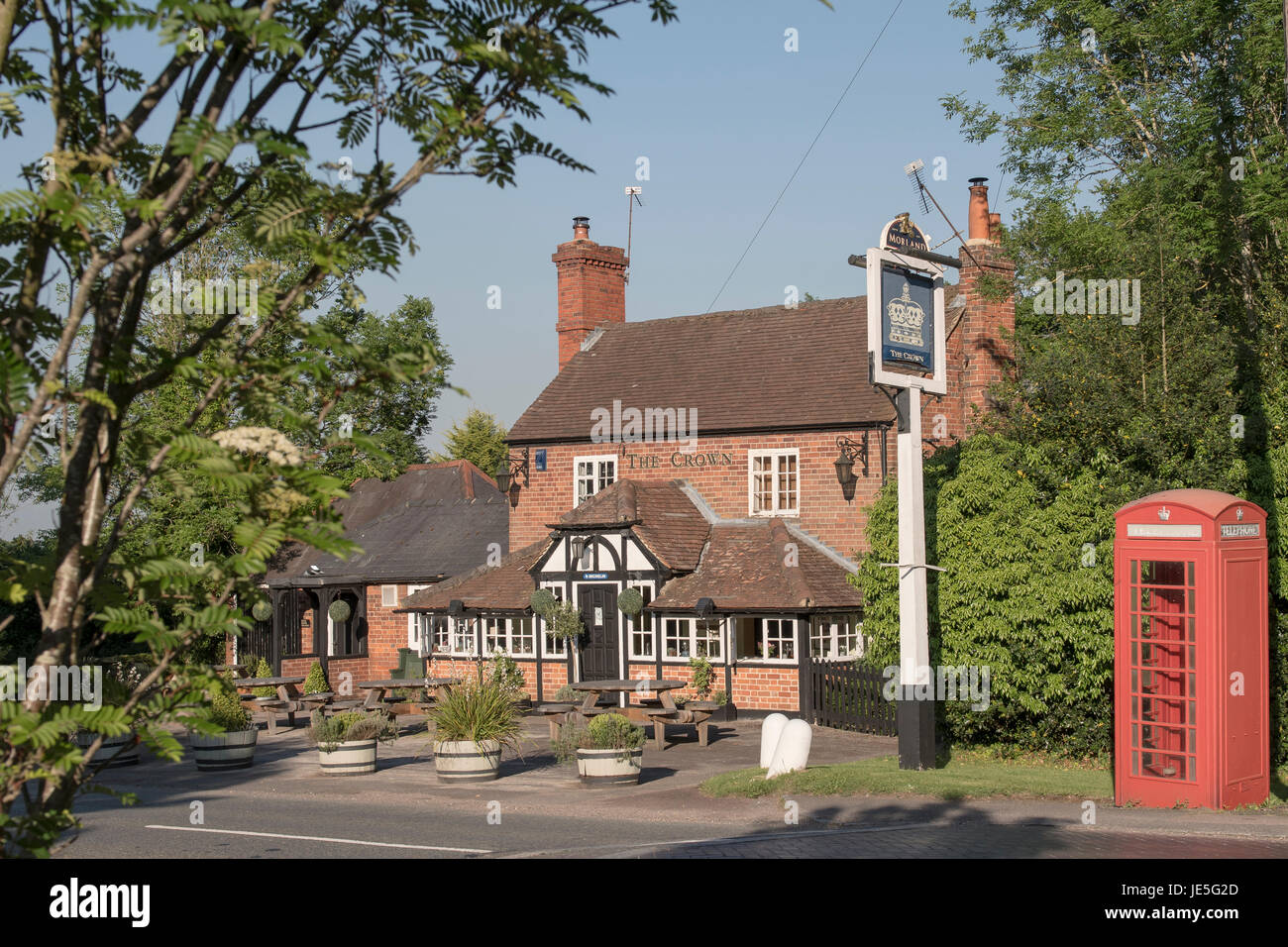 Englisches Pub Stockfoto