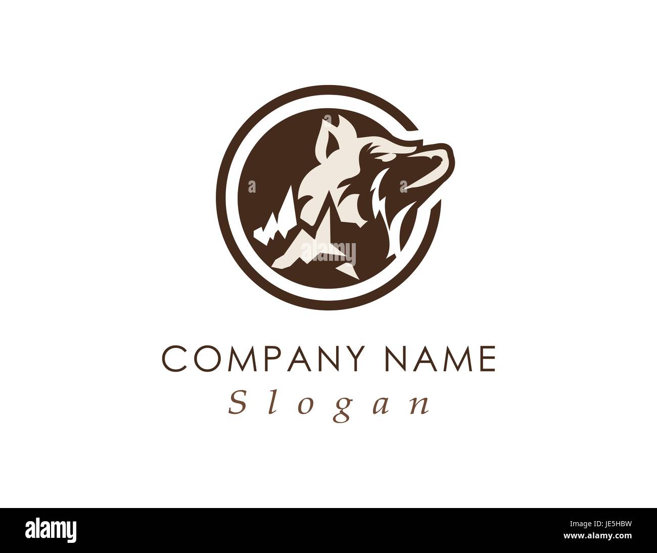Logo Wolf Stockfotos und bilder Kaufen Alamy