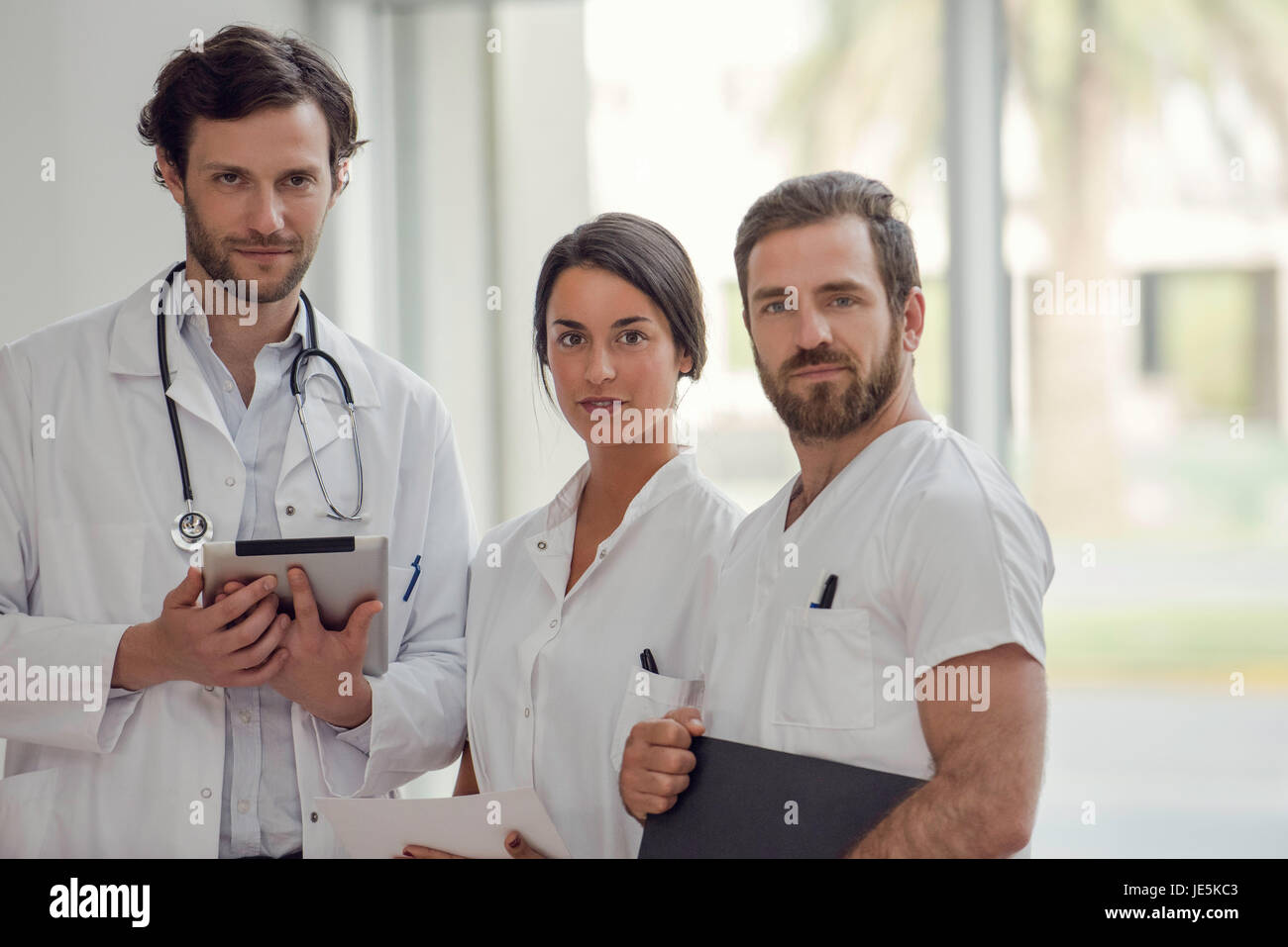 Medizinisches Fachpersonal, portrait Stockfoto