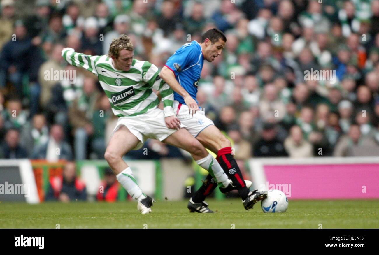 MCGEADY & HEMDANI keltische V RANGERS GLASGOW Schottland 19. November 2005 Stockfoto