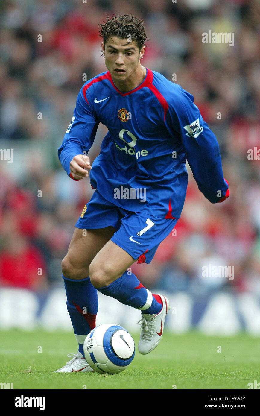 Cristiano ronaldo blue manchester united jersey new arrivals