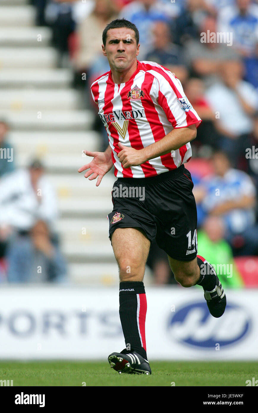 TOMMY MILLER SUNDERLAND FC JJB STADIUM WIGAN 27. August 2005 Stockfoto