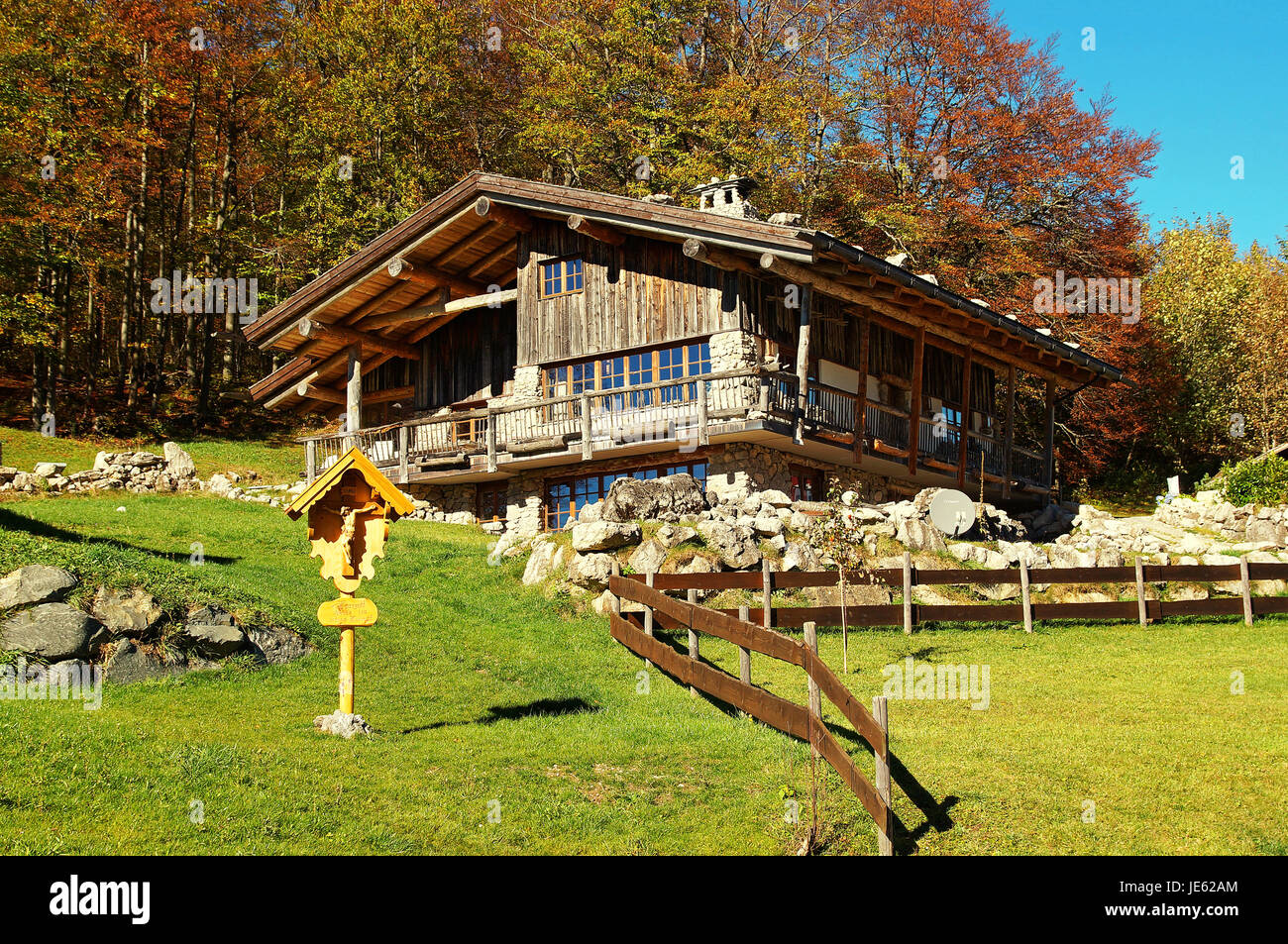 Einfamilienhaus / single Familie Haus Stockfoto