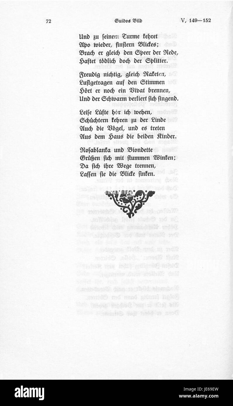 Clemens Brentanos Romanzen vom Rosenkranz ist eine Sammlung religiös inspirierter Gedichte, die Hingabe mit romantischen literarischen Stilen verbinden. Sie reflektiert Themen der Liebe, Spiritualität und der deutschen Romantik. Stockfoto