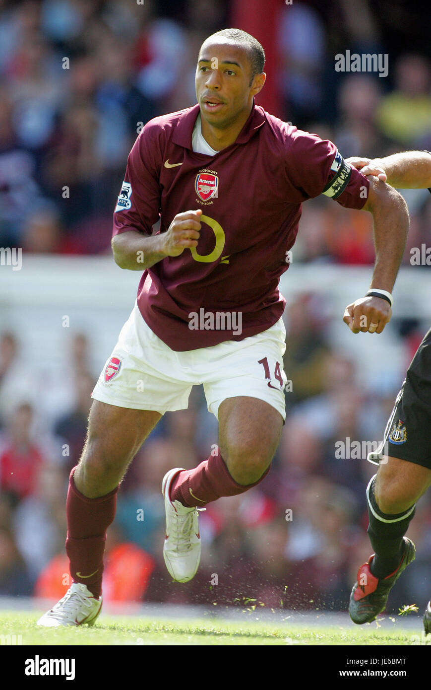 THIERRY HENRY ARSENAL FC HIGHBURY LONDON ENGLAND 14. August 2005 Stockfoto