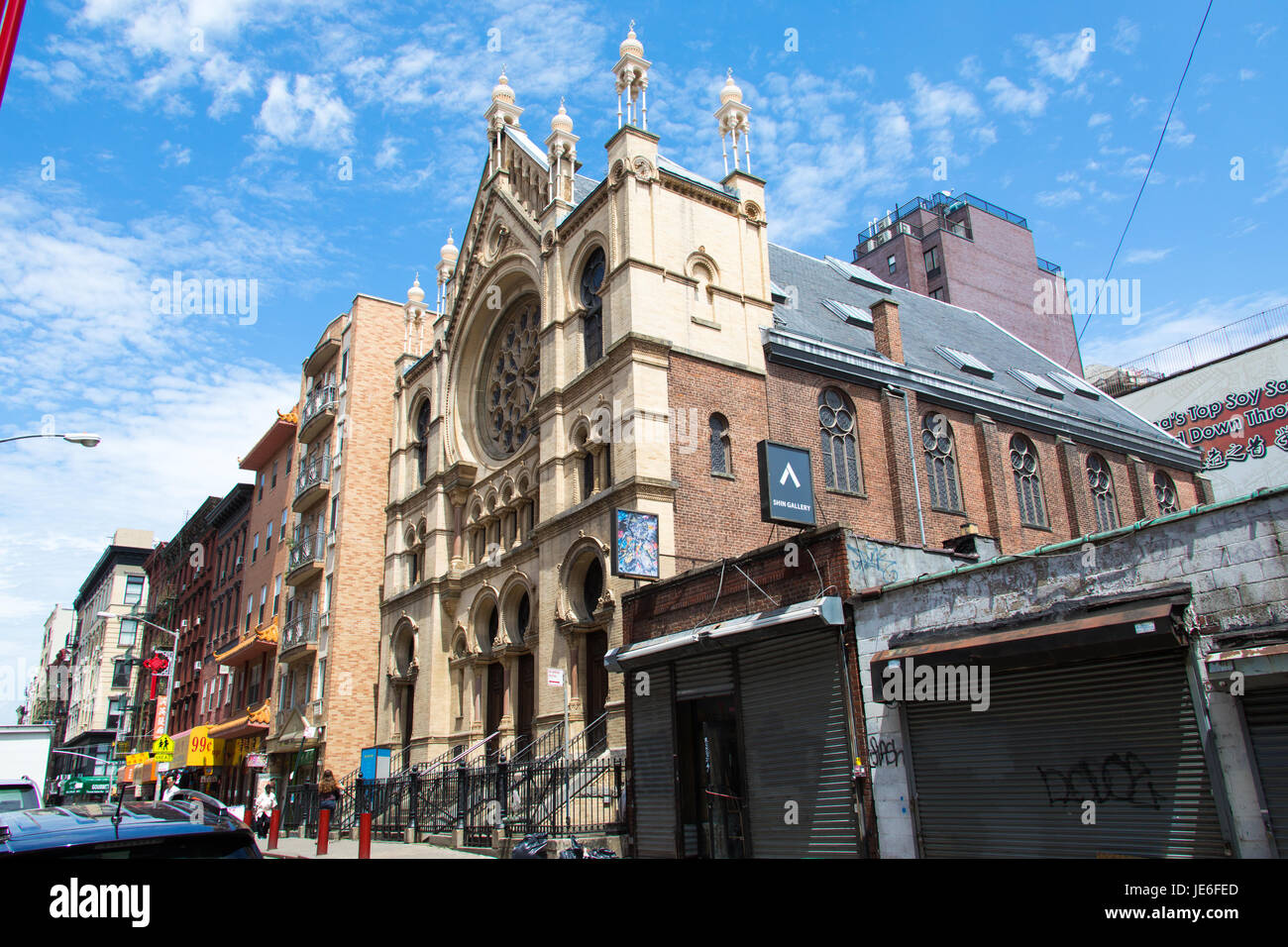 Eldridge Street Synagogue, Stockfoto