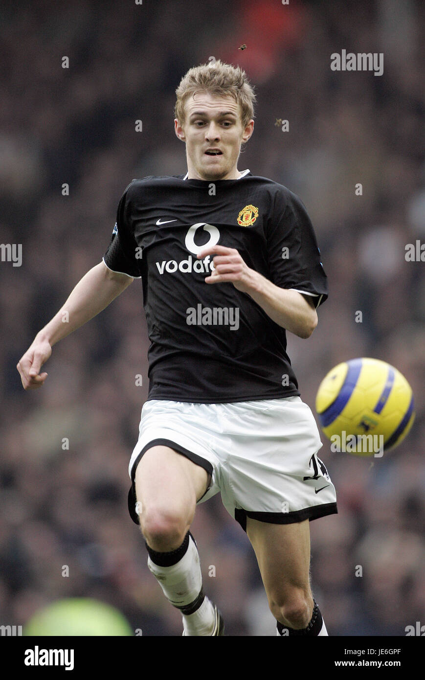 DARREN FLETCHER MANCHESTER UTD FC Anfield Road LIVERPOOL ENGLAND 15. Januar 2005 Stockfoto