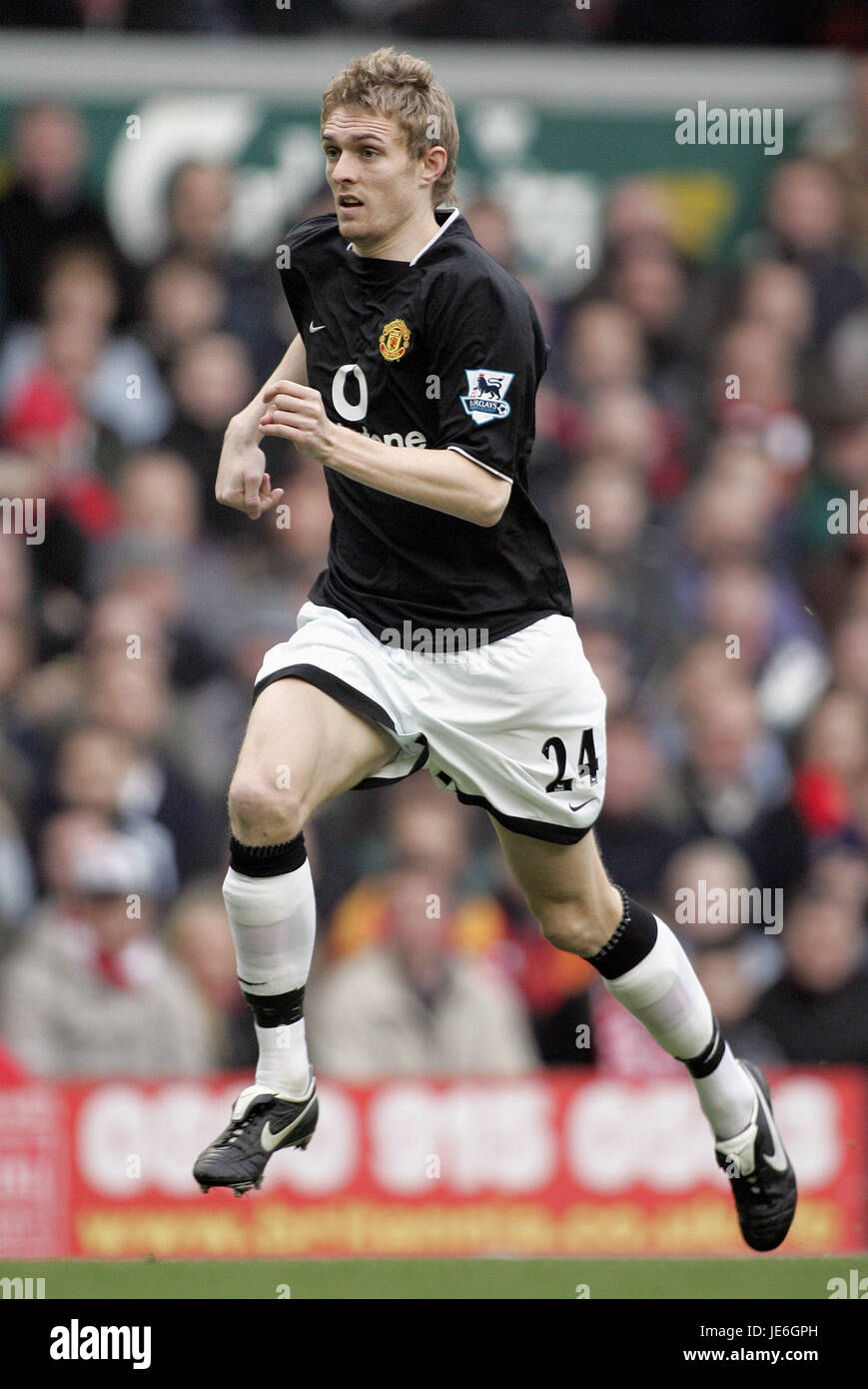 DARREN FLETCHER MANCHESTER UTD FC Anfield Road LIVERPOOL ENGLAND 15. Januar 2005 Stockfoto