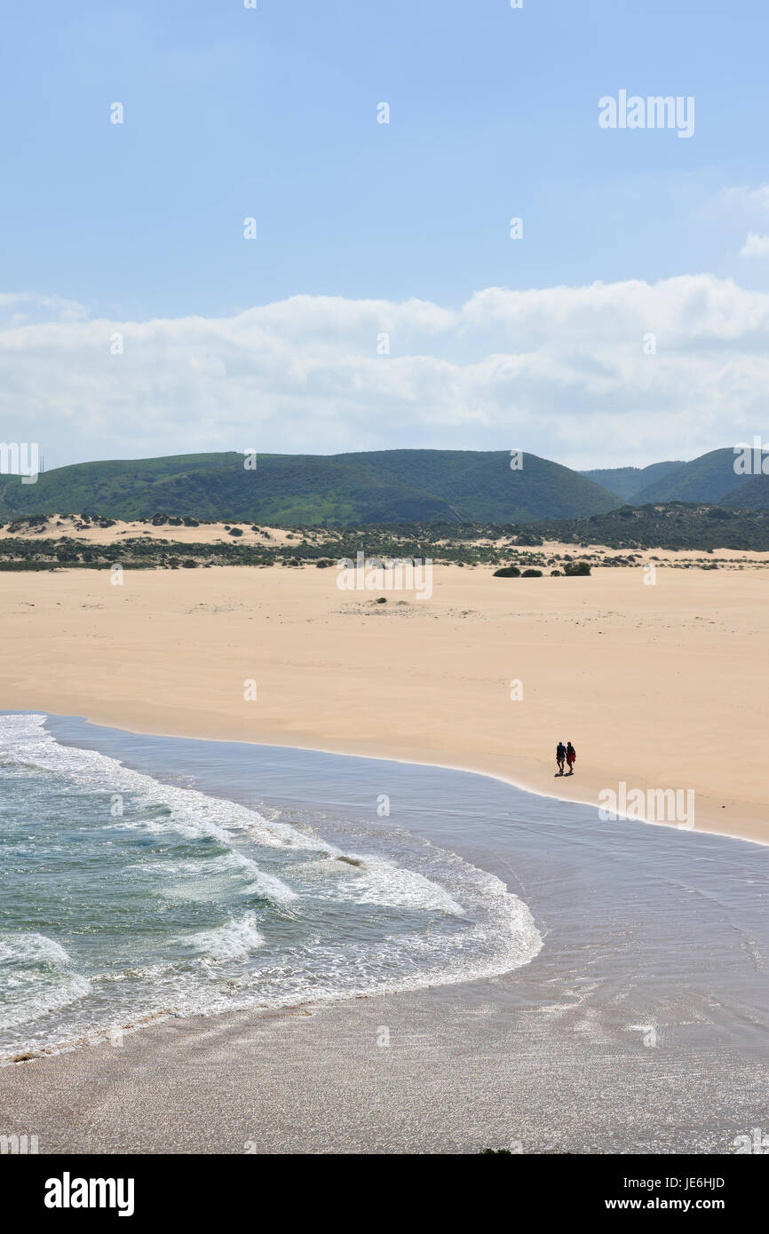 Bordeira Strand. Carrapateira, Algarve. Portugal Stockfoto