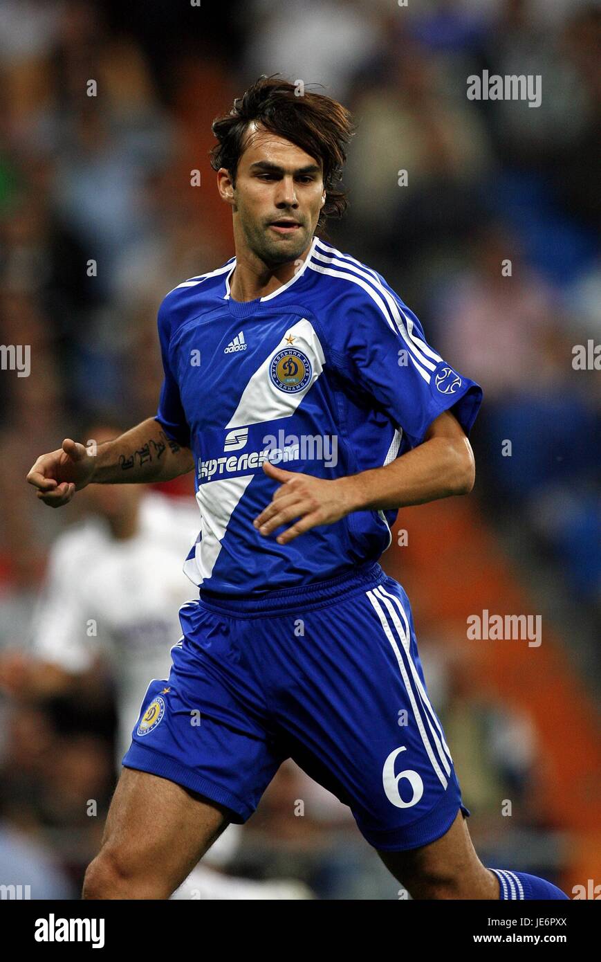 GORAN SABLJIC DYNAMO Kiew BERNABEU MADRID Spanien 26. September 2006 Stockfoto