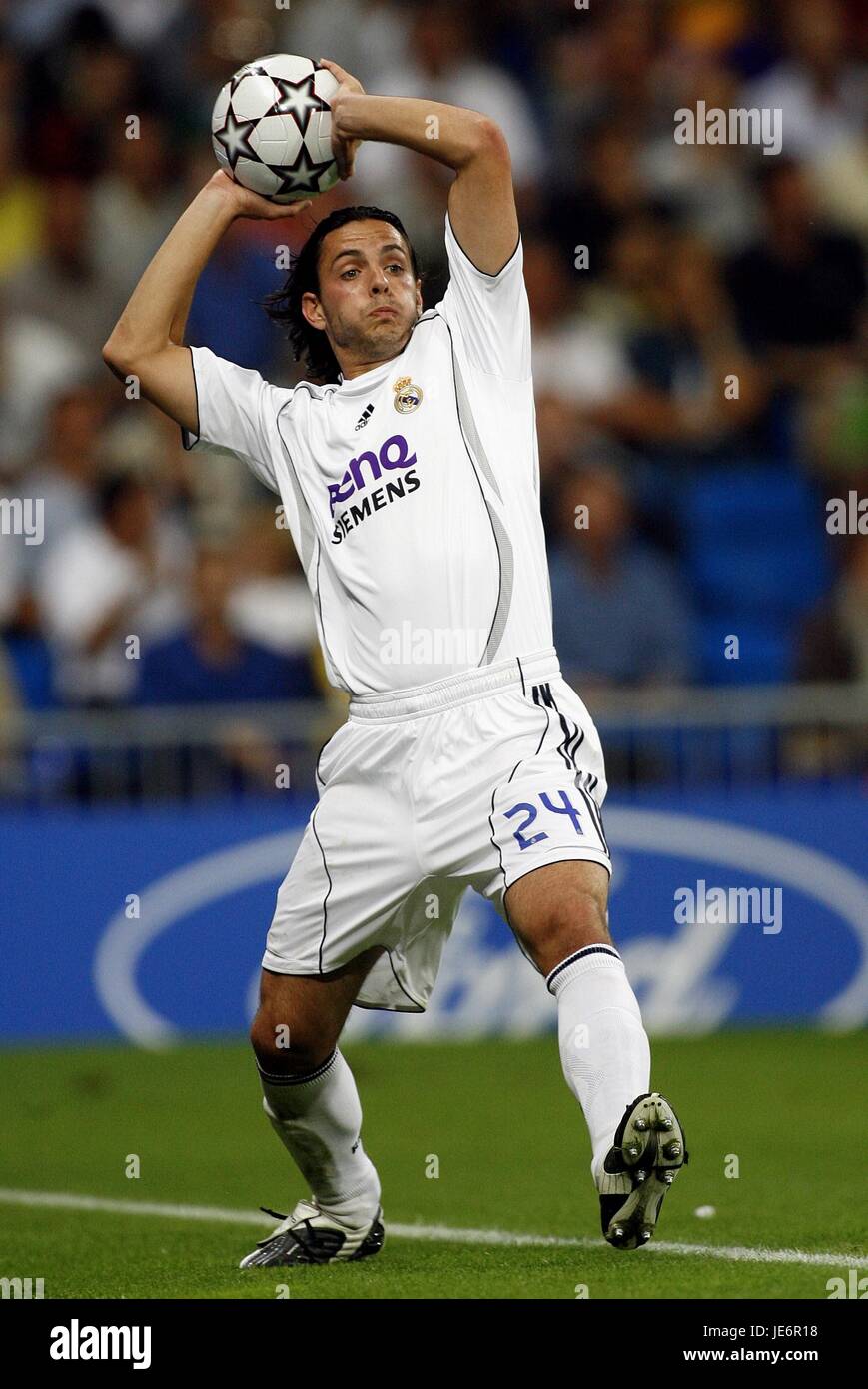 ALVARO MEJIA-REAL MADRID CF das BERNABEU MADRID Spanien 26. September 2006 Stockfoto