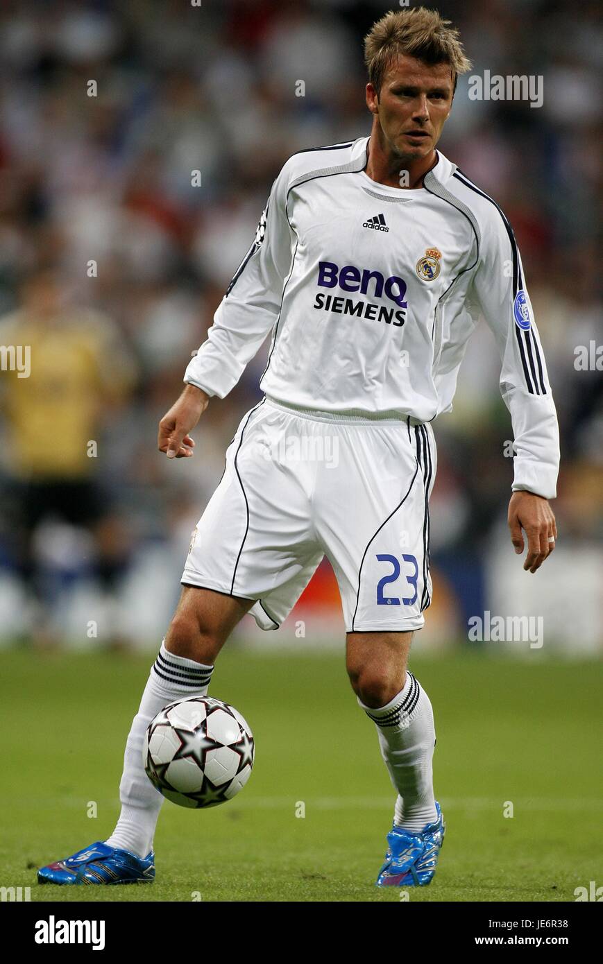 DAVID BECKHAM REAL MADRID CF das BERNABEU MADRID Spanien 26. September
