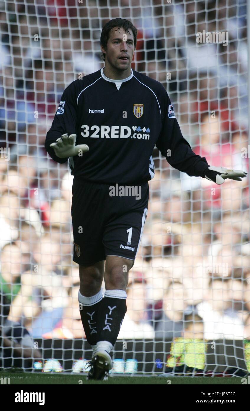 THOMAS SORENSEN ASTON VILLA Torwart UPTON PARK Stadion LONDON ENGLAND 10. September 2006 Stockfoto