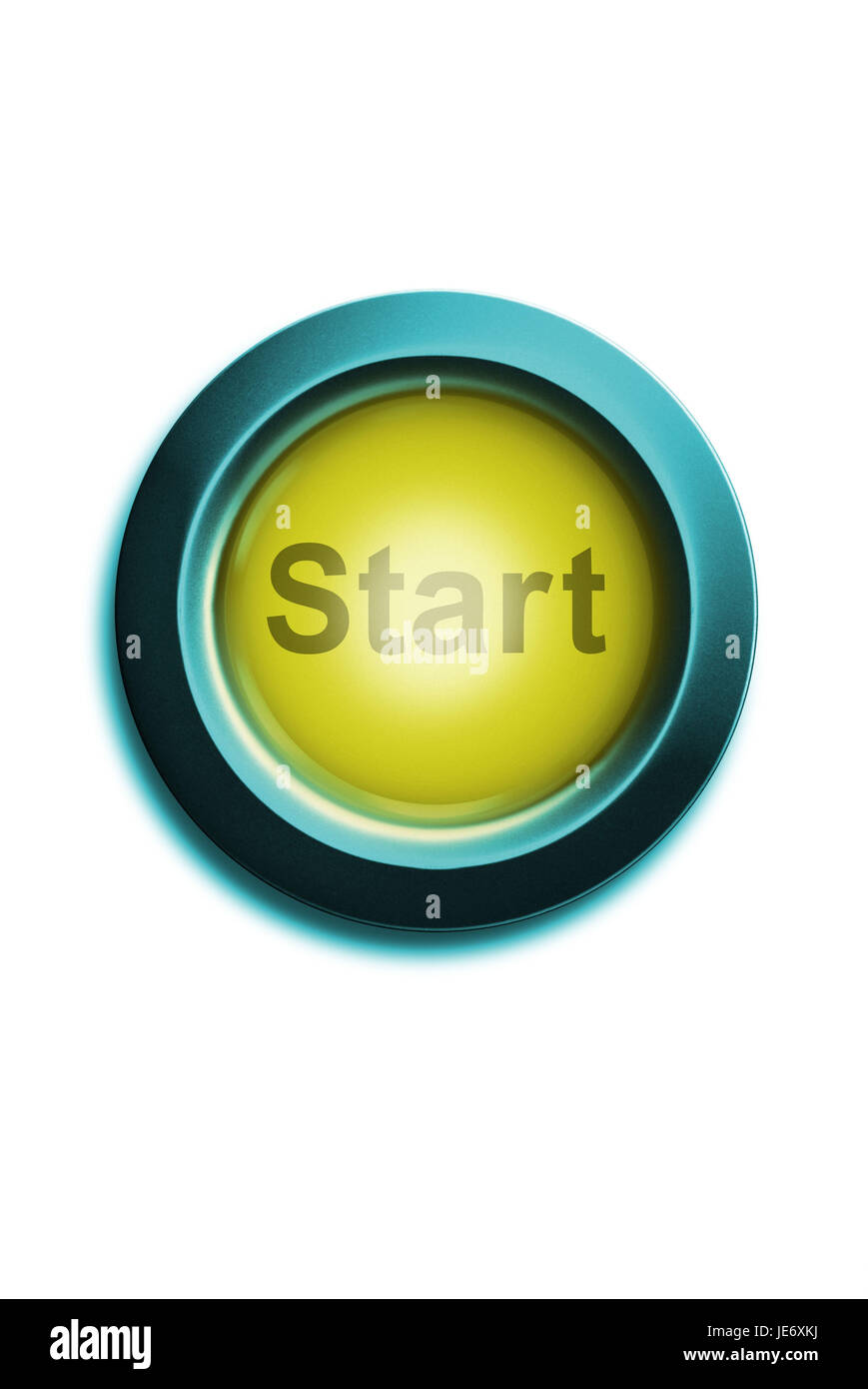 Schaltfläche "Start", Stockfoto
