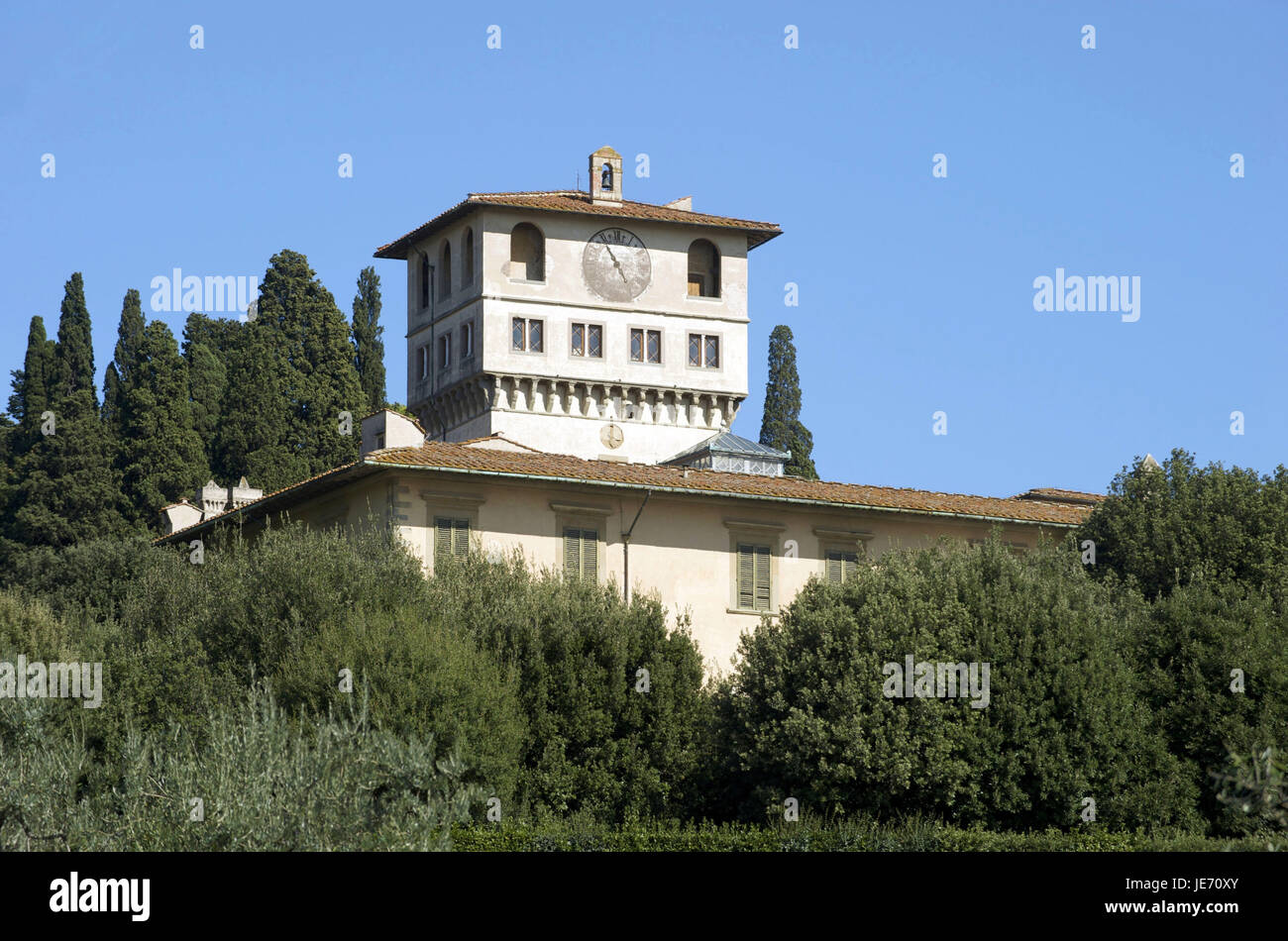 Italien, Toskana, Region Florenz, Villa Petraia, Stockfoto