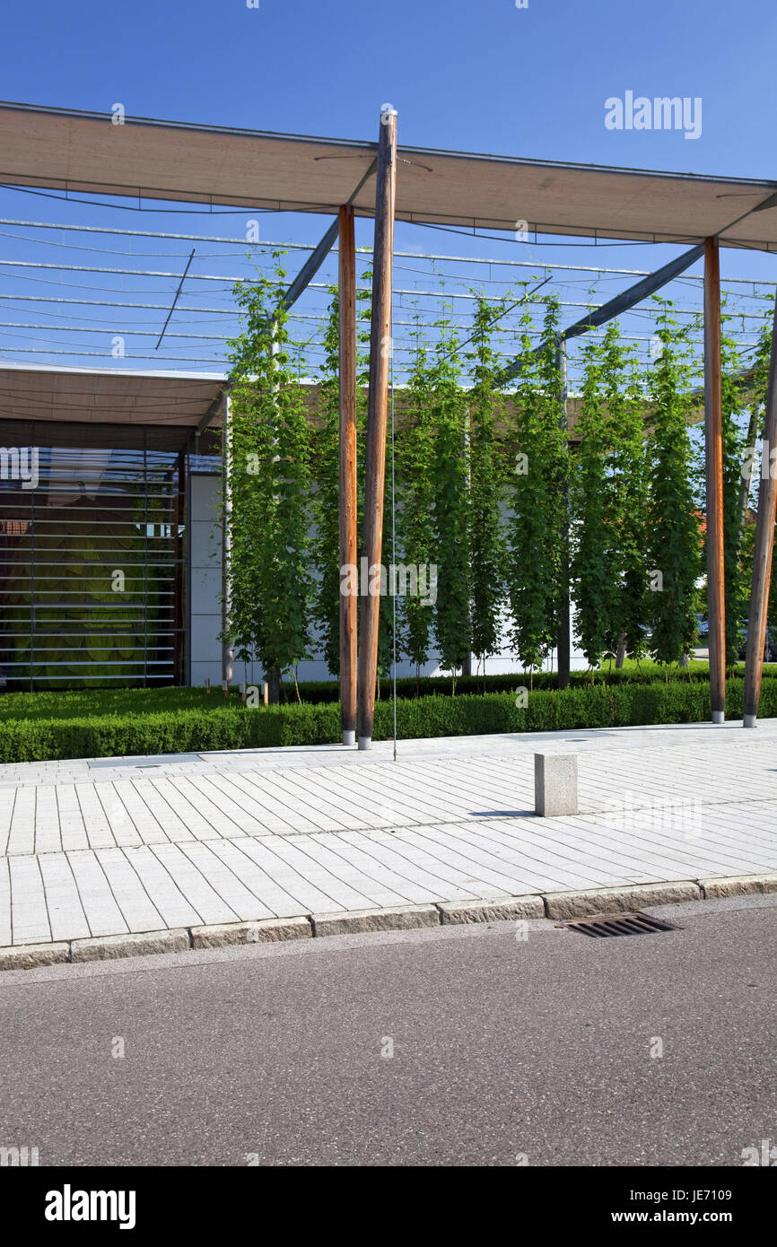 Deutsches Hopfenmuseum, Wolnzach, Hallertau, Upper Bavaria, Bayern, Süd Deutschland, Deutschland, Stockfoto