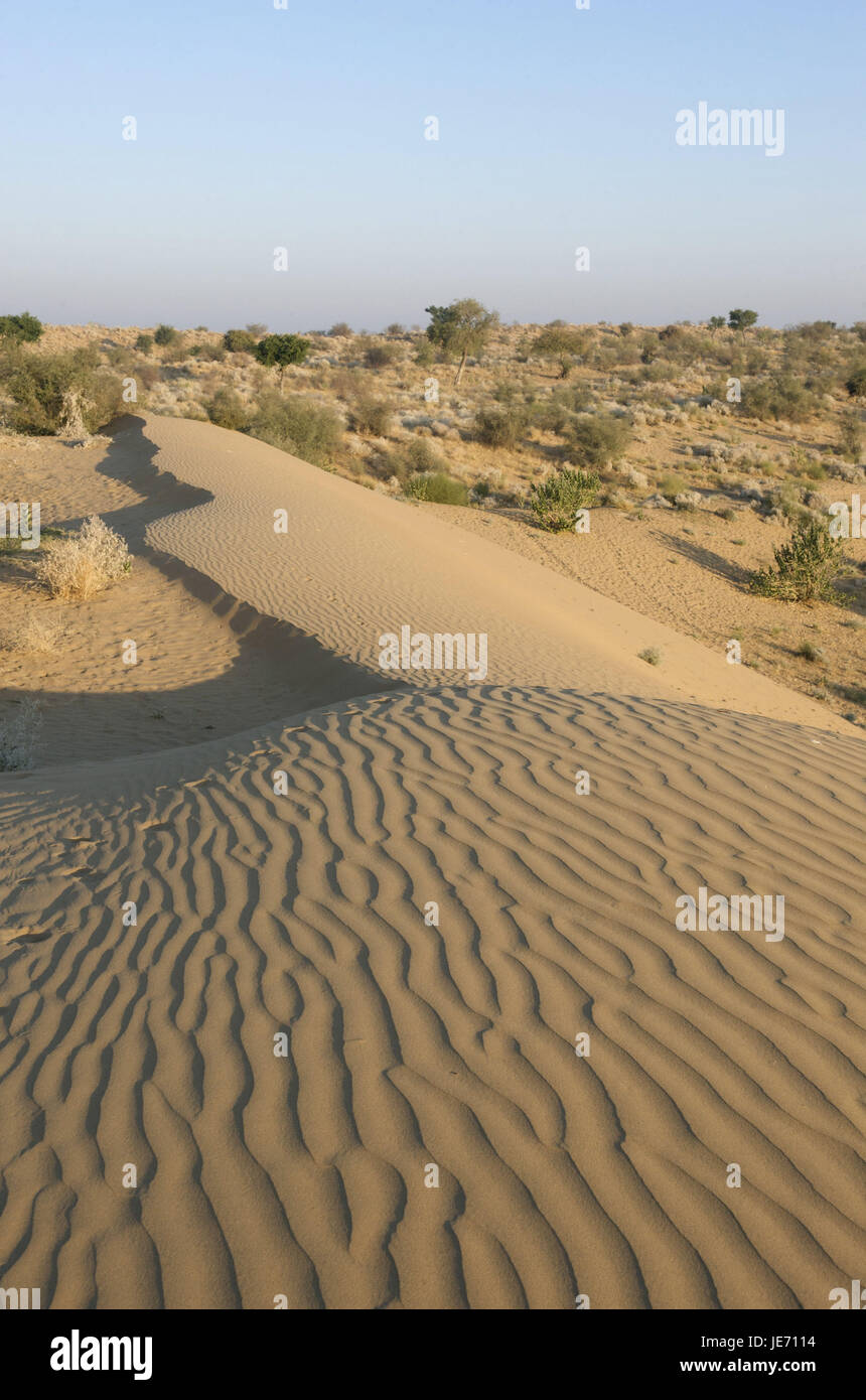 Indien, Rajasthan, Thar Wüste, Stockfoto
