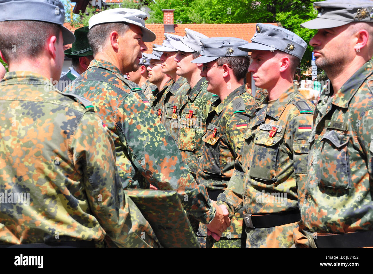 Die Streitkräfte, Soldat, Auszeichnung, Ehre, Anerkennung, Stockfoto