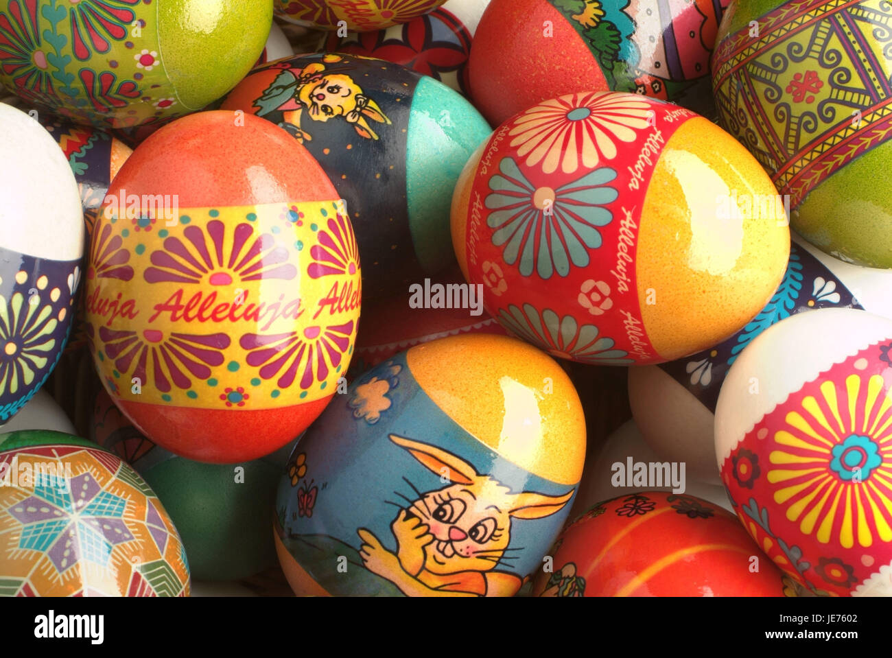 Ostern, Ostern Eiern, hell, Banderolen, Ornamente, Ostern Motive, Schlaganfall, Hummels, Kultur, glauben, fest, wie ein Christ, Laudatio, Osterfest, Ostern, Osterbräuche, Tradition, Österlich, Eiern, Geflügel, Eiern, mehrere große Nummer, anders, Wahl, tintedly, Probe, in polnischer Sprache, Schriftart, Schmuck-Banderolen, Saison, Symbol, Frühling, Ostersonntag, Osternest, Ostereiersuche, Kindheit, Detail, Stockfoto