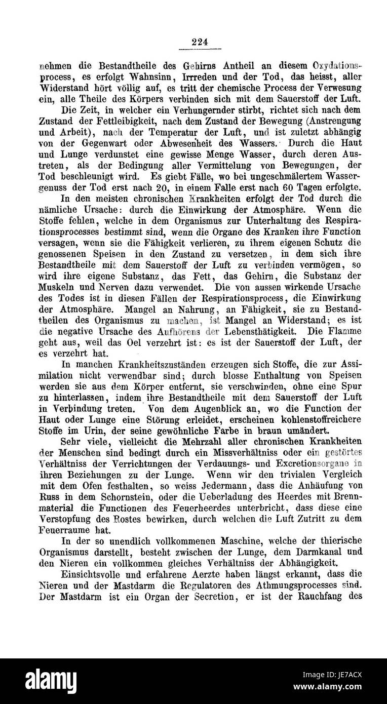 Dieser Brief des deutschen Chemikers Justus von Liebig spiegelt seine Beiträge auf dem Gebiet der Chemie wider. Liebig war maßgeblich an der Förderung der organischen Chemie und der Agrarwissenschaft beteiligt und beeinflusste das wissenschaftliche Denken maßgeblich. Stockfoto