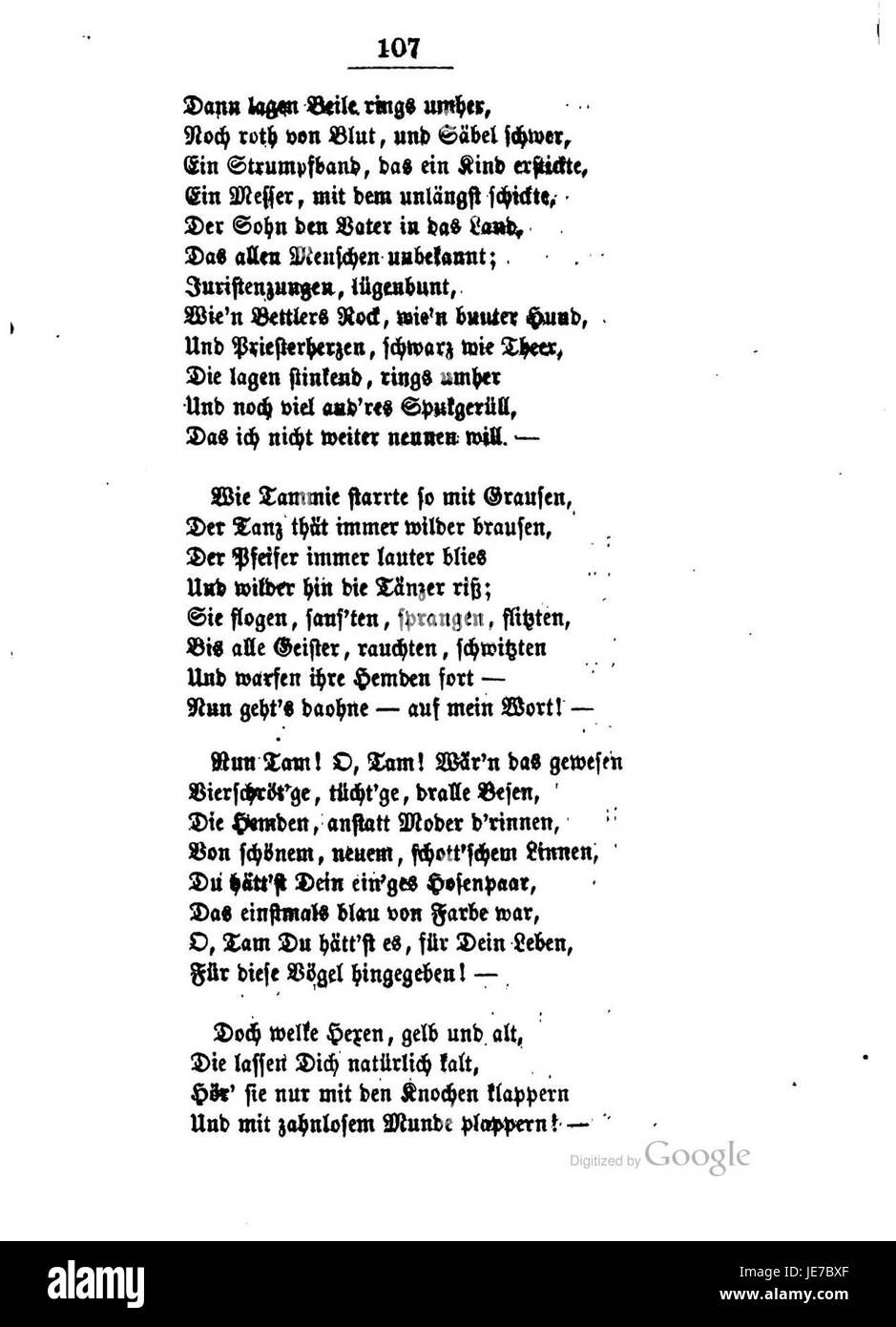 Burns Lieder und Balladen ist eine Sammlung von Liedern und Balladen von Robert Burns, die die kulturellen und sozialen Themen des Schottlands des 18. Jahrhunderts widerspiegeln. Das Werk ist ein wesentlicher Bestandteil der schottischen Literatur und Volksmusik. Stockfoto