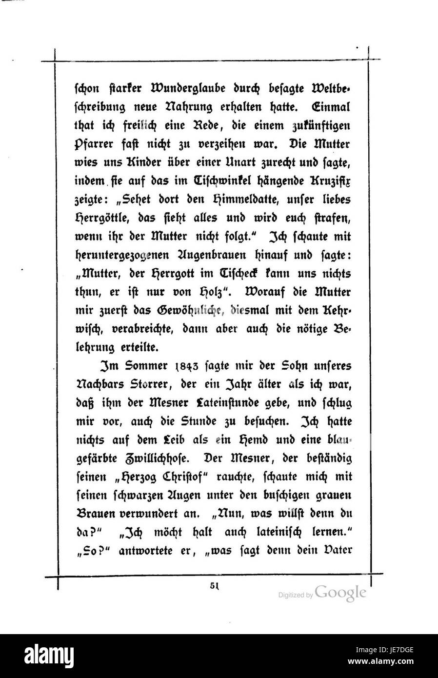 Dieses Bild stellt wahrscheinlich ein Porträt oder Foto von Michel Buck dar, einem bedeutenden Individuum namens Bagenga Michel, das zur Erkennung oder Dokumentation ihres Vermächtnisses aufgenommen wurde. Stockfoto