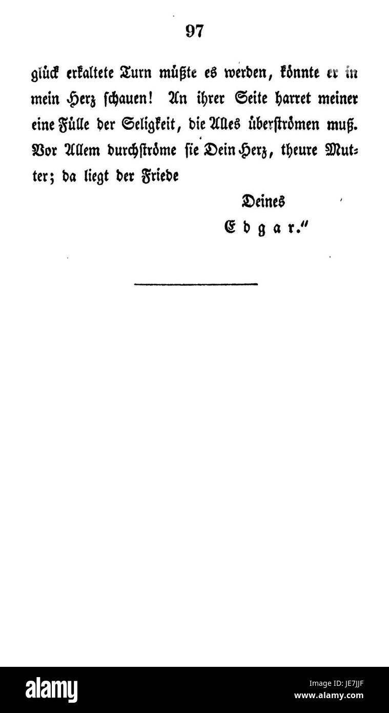 De Cordelia ist ein Werk von Wolzogen, das sich mit Themen der Romantik befasst und Charakterbeziehungen in einem historischen Kontext erforscht. Stockfoto