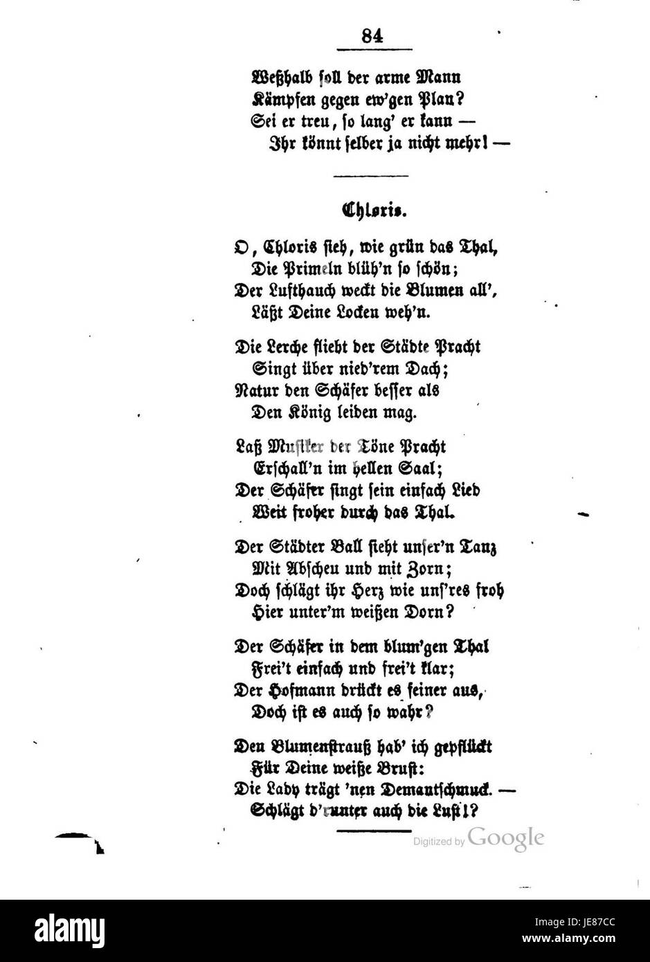 Burns Lieder und Balladen 084 ist eine Sammlung von Liedern und Balladen des schottischen Dichters Robert Burns. Die Werke beleuchten Themen der schottischen Kultur, Romantik und nationalen Identität und zeigen die Beiträge des Dichters zur Literatur und Volksmusik. Stockfoto