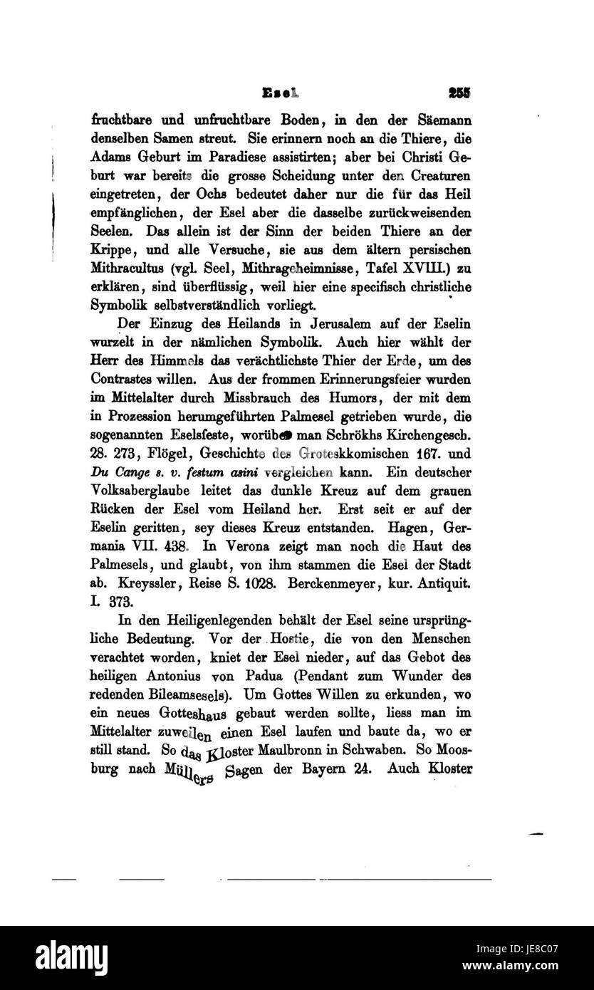 „Christliche Symbolik“ von Menzel erforscht christliche Symbolik in Kunst und Kultur. Diese Arbeit beschäftigt sich mit der Verwendung religiöser Symbole in verschiedenen künstlerischen Formen und veranschaulicht deren Bedeutung und Bedeutung. Stockfoto