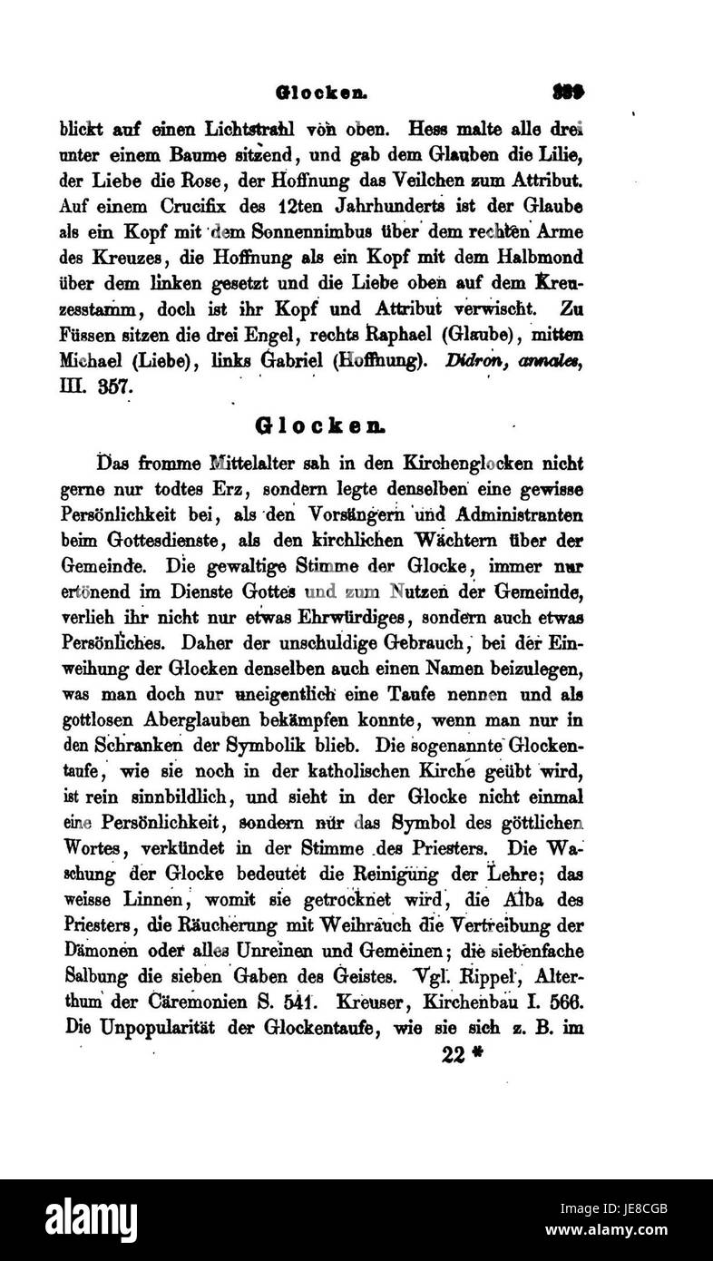 „Christliche Symbolik“ von Menzel ist eine Studie über christliche Symbolik in der Kunst, in der religiöse Ikonographie, sakrale Bildsprache und symbolische Bedeutungen in christlichen religiösen Kontexten erforscht werden. Stockfoto