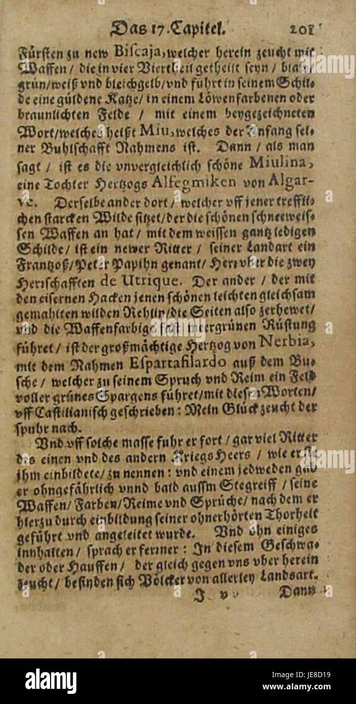 Dieses Bild zeigt eine klassische Illustration von Don Quixote de la Mancha aus dem berühmten spanischen Roman von Miguel de Cervantes, der die ikonische Figur in seinen Abenteuern darstellt. Stockfoto