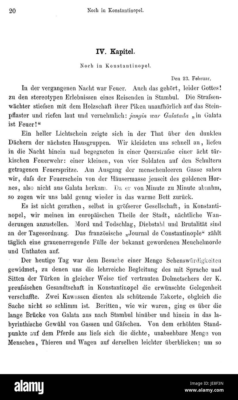 Eine detaillierte Darstellung aus Brugschs Reisebericht seiner Reise nach Persien, die historische Elemente und Landschaften zeigt, die während der Expedition zu finden waren. Die Arbeit spiegelt die Erforschung der Kultur und Geographie der Region im 19. Jahrhundert wider. Stockfoto