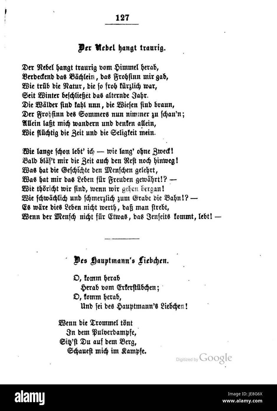 Eine Sammlung von Liedern und Balladen von Robert Burns, die 127 in der Serie enthalten war. Der Band enthält einige seiner beliebtesten Werke, die Themen der Liebe, der Natur und der schottischen Identität reflektieren. Stockfoto