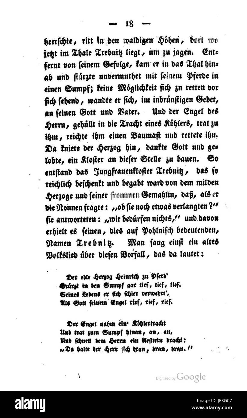 Volks-Sagen von Buesching ist eine Sammlung traditioneller deutscher Geschichten, die über Generationen weitergegeben wurden. Diese Geschichten spiegeln das kulturelle Erbe, die Folklore und die moralischen Lehren des ländlichen Deutschlands wider und bewahren alte Traditionen und lokale Bräuche. Stockfoto