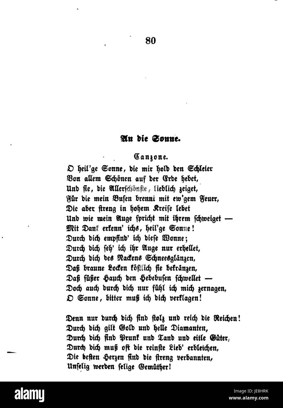 De Schefer Werke 10 080 ist ein historischer Text aus der Sammlung Schefer, der Werke der historischen Literatur, Philosophie oder Kunst dokumentiert. Dieser Band konzentriert sich auf Beiträge zu kulturellen oder intellektuellen Bewegungen und spiegelt die Entwicklung des Denkens während seiner Veröffentlichungszeit wider. Stockfoto