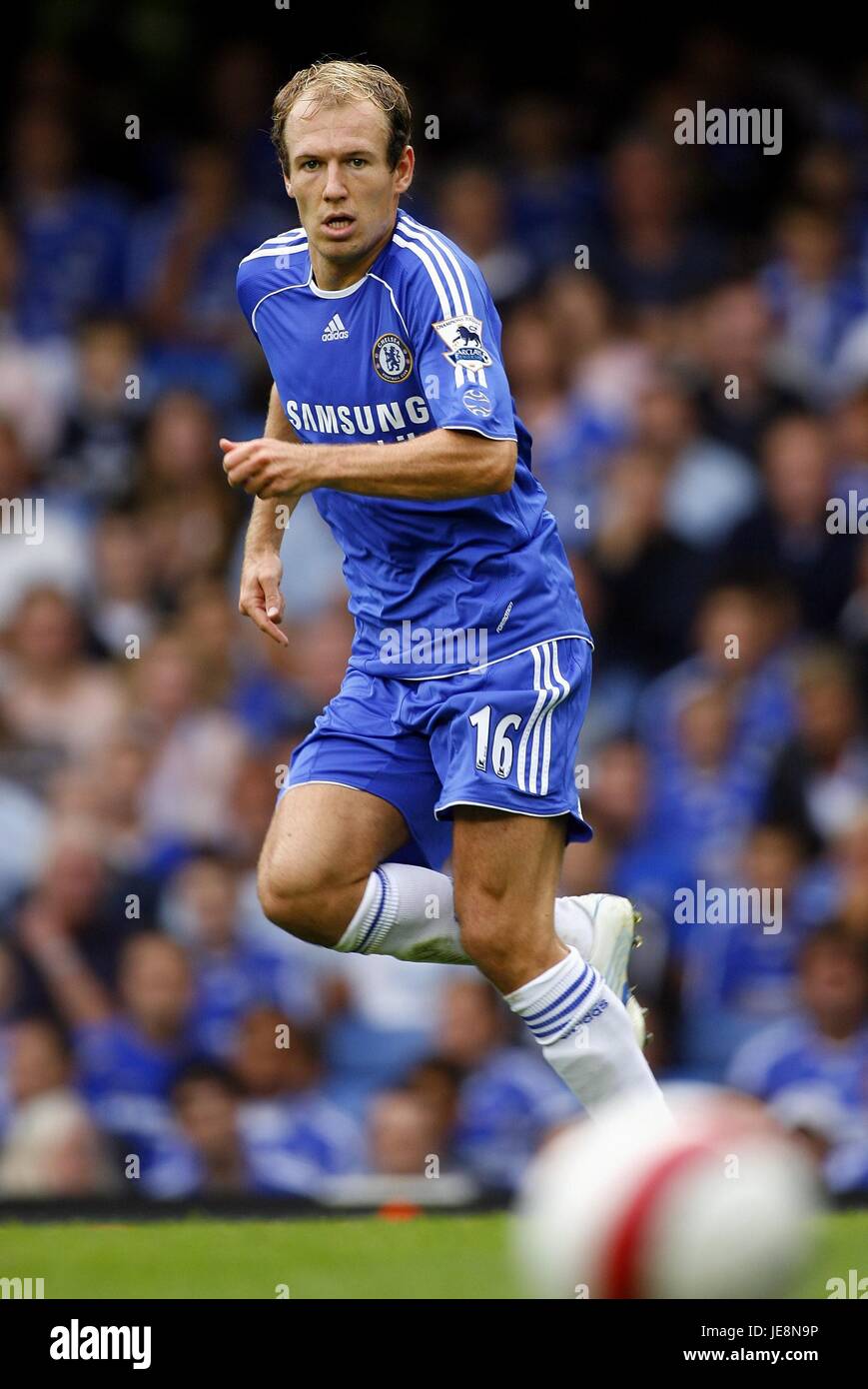 ARJEN ROBBEN CHELSEA FC STAMFORD BRIDGE CHELSEA LONDON ENGLAND 20. August 2006 Stockfotografie Alamy
