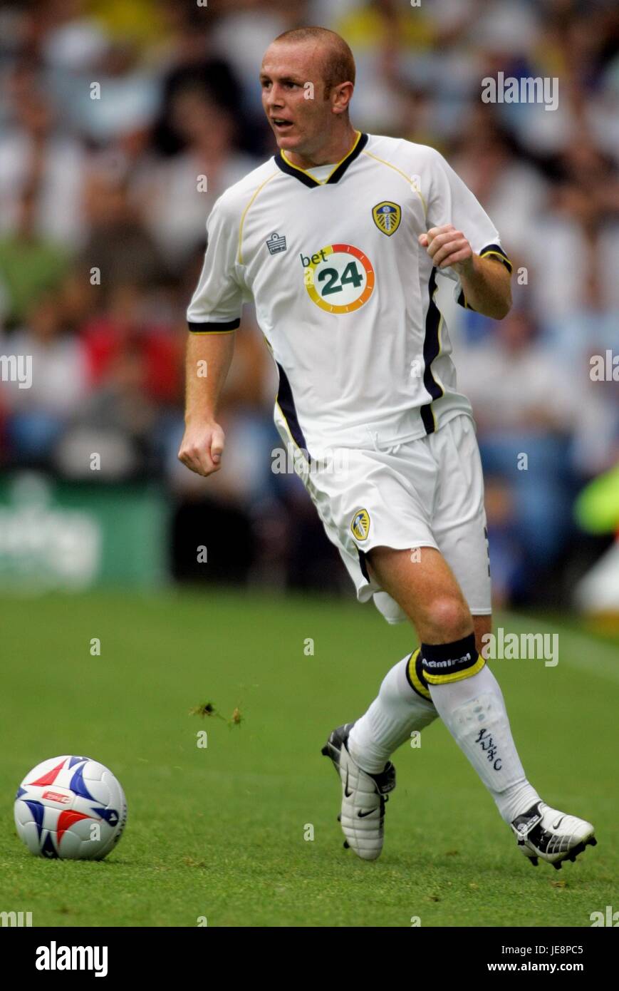 STEPHEN CRAINEY LEEDS UNITED FC ELLAND ROAD LEEDS ENGLAND 5. August 2006 Stockfoto