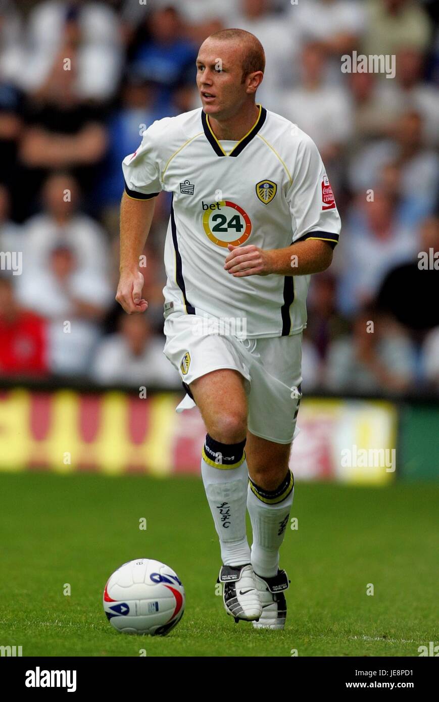 STEPHEN CRAINEY LEEDS UNITED FC ELLAND ROAD LEEDS ENGLAND 5. August 2006 Stockfoto