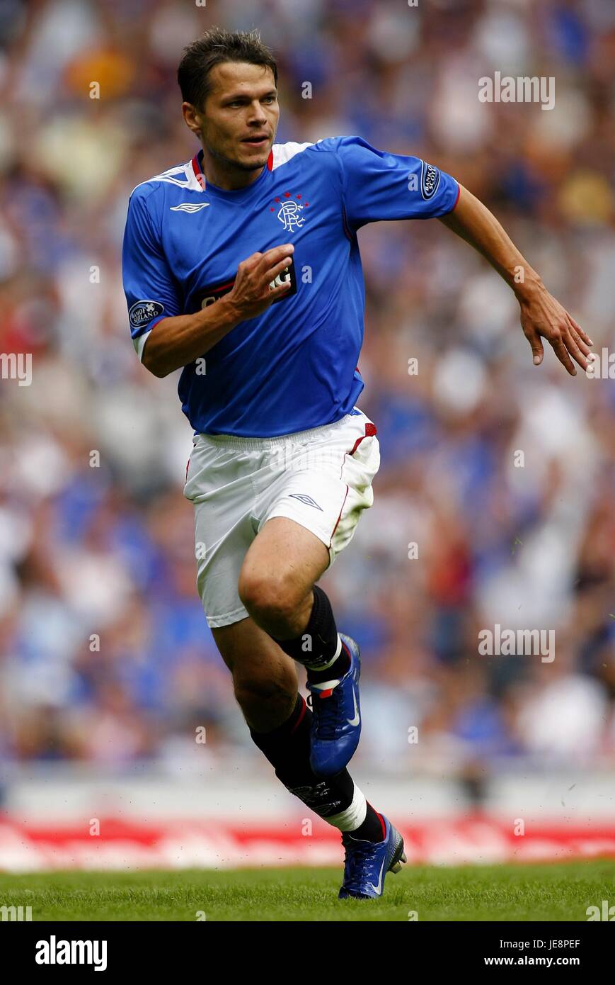 LIBOR SIONKO GLASGOW RANGERS FC IBROX STADIUM GLASGOW Schottland 5. August 2006 Stockfoto