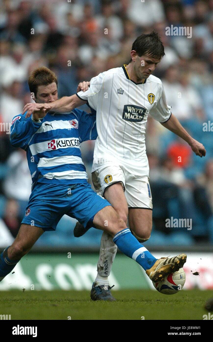 EIRIK BAKKE & BOBBY zu vermitteln, dass LEEDS UNITED V Lesung ELLAND ROAD LEEDS ENGLAND 15. April 2006 Stockfoto