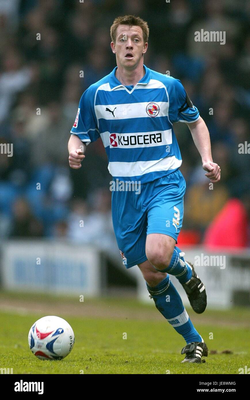 NICKY SHOREY READING FC ELLAND ROAD LEEDS ENGLAND 15. April 2006 Stockfoto