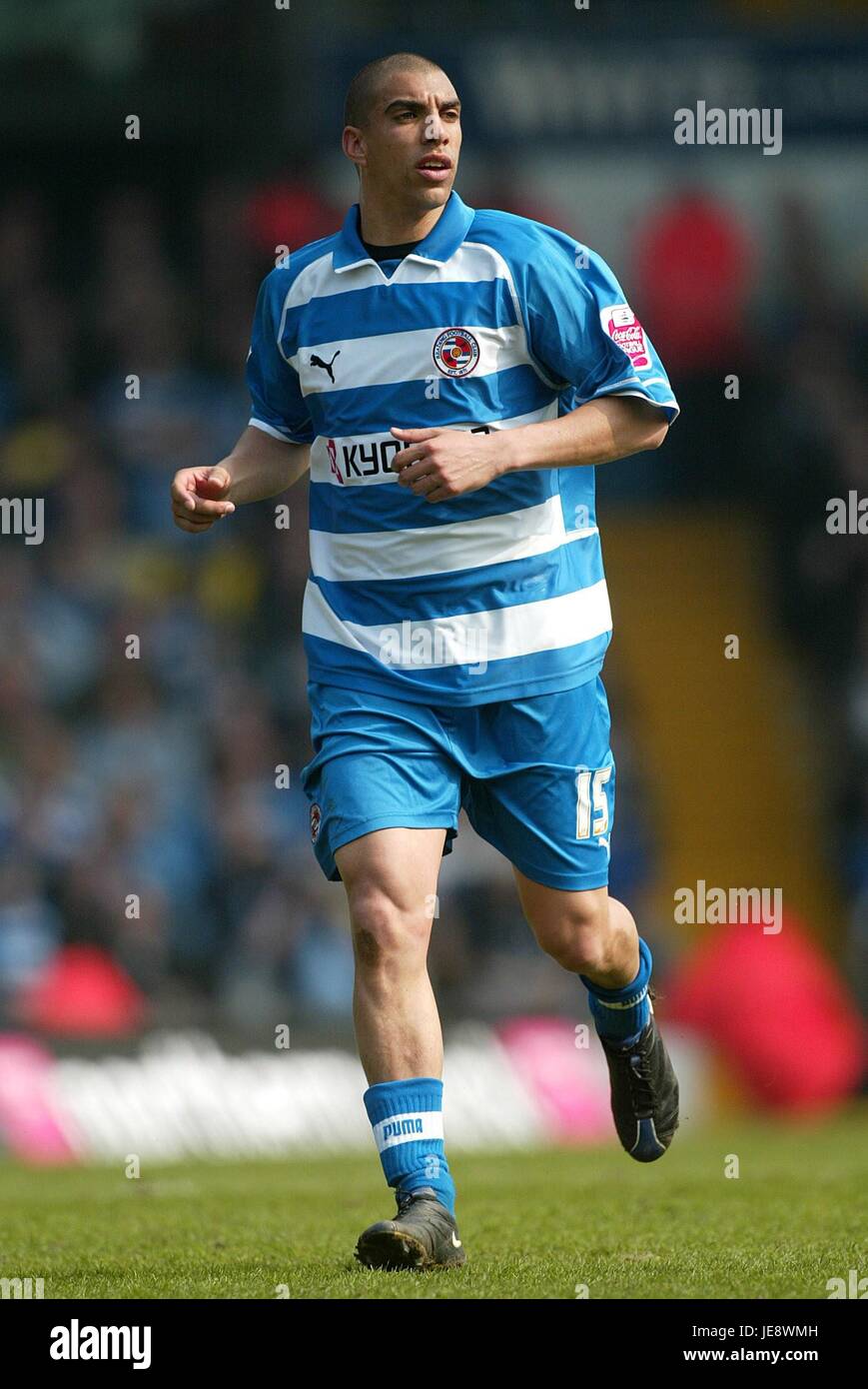 JAMES HARPER READING FC ELLAND ROAD LEEDS ENGLAND 15. April 2006 Stockfoto