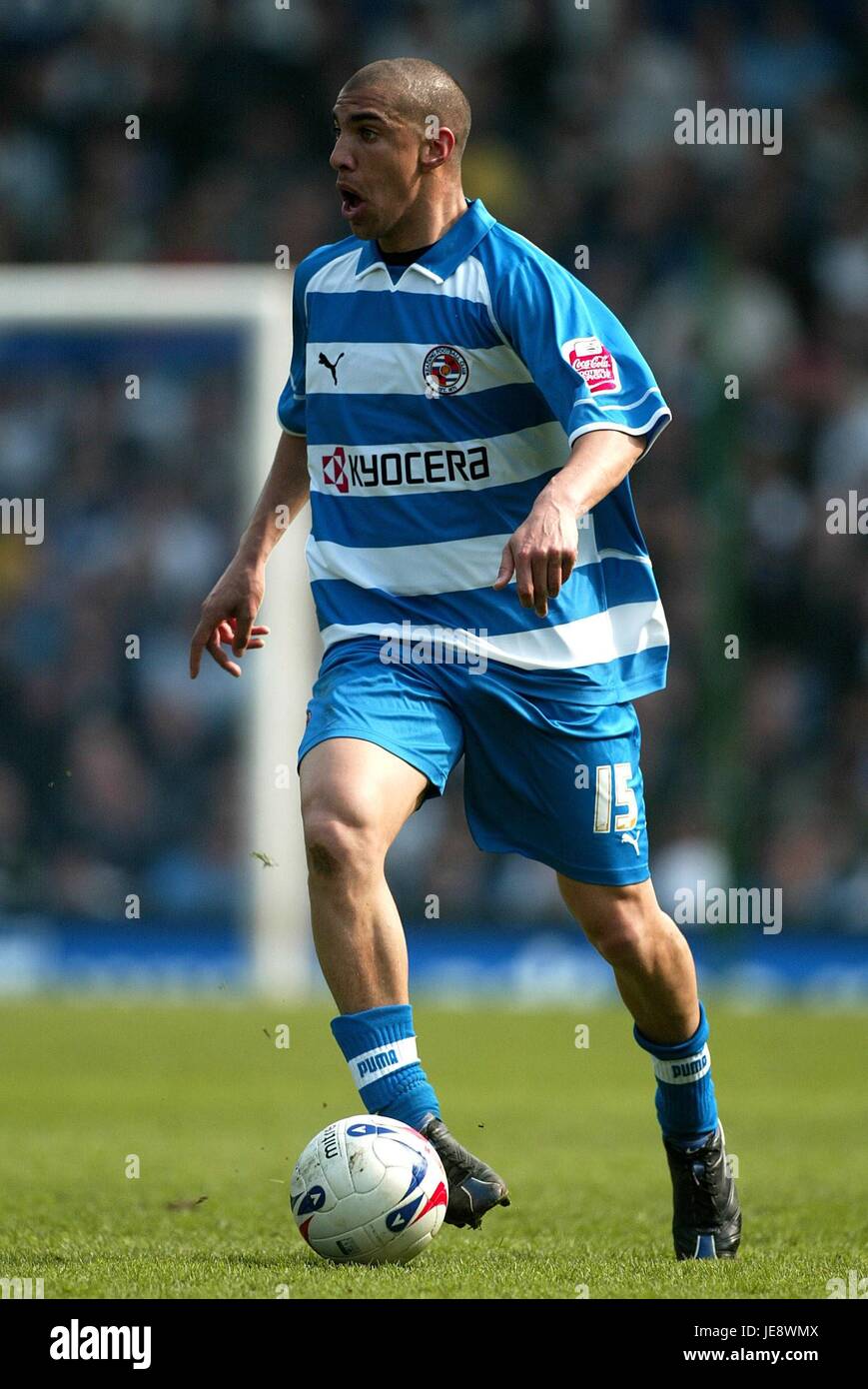 JAMES HARPER READING FC ELLAND ROAD LEEDS ENGLAND 15. April 2006 Stockfoto