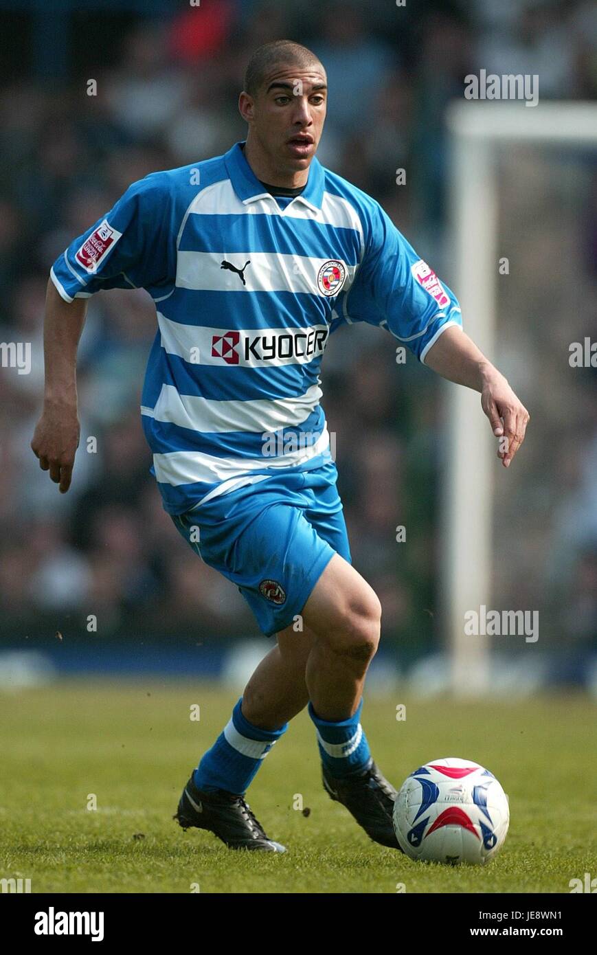 JAMES HARPER READING FC ELLAND ROAD LEEDS ENGLAND 15. April 2006 Stockfoto