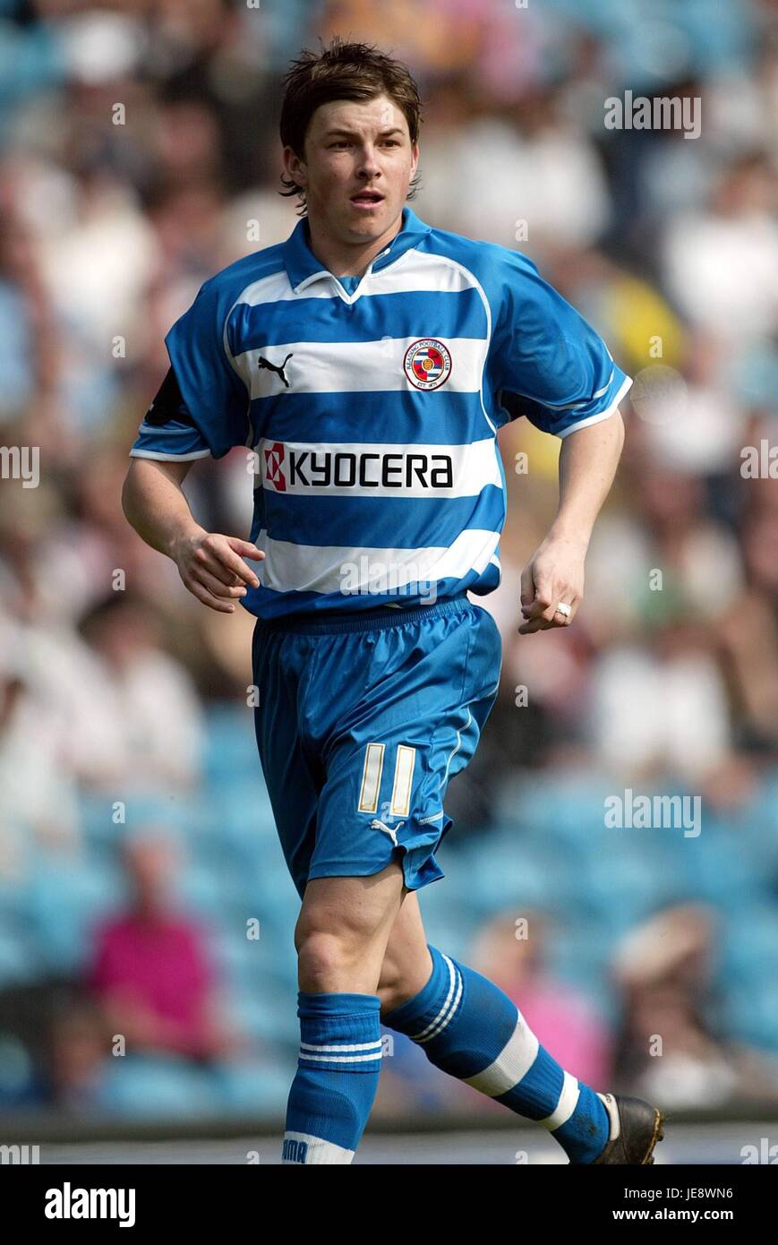 JOHN OSTER READING FC ELLAND ROAD LEEDS ENGLAND 15. April 2006 Stockfoto
