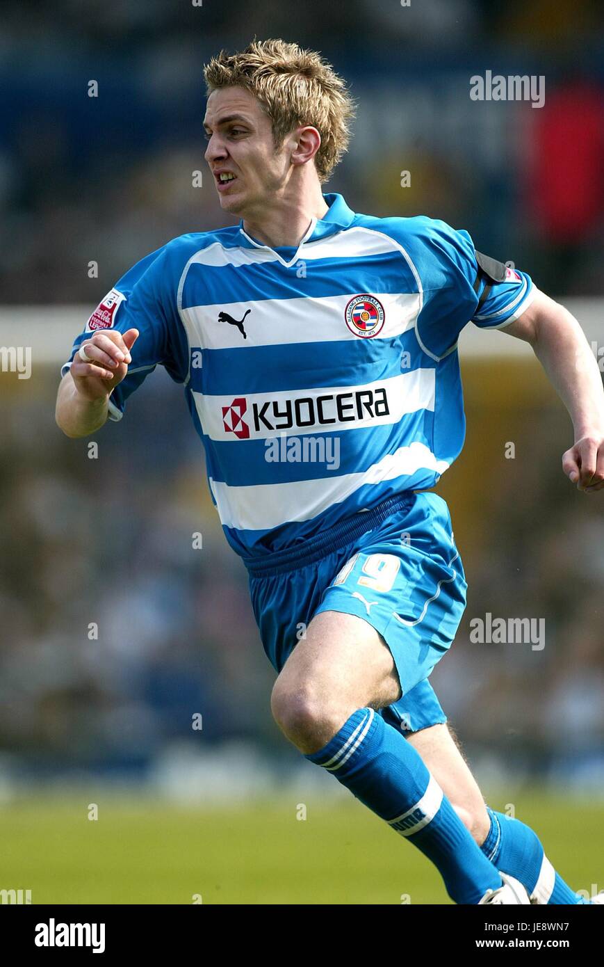KEVIN DOYLE READING FC ELLAND ROAD LEEDS ENGLAND 15. April 2006 Stockfoto