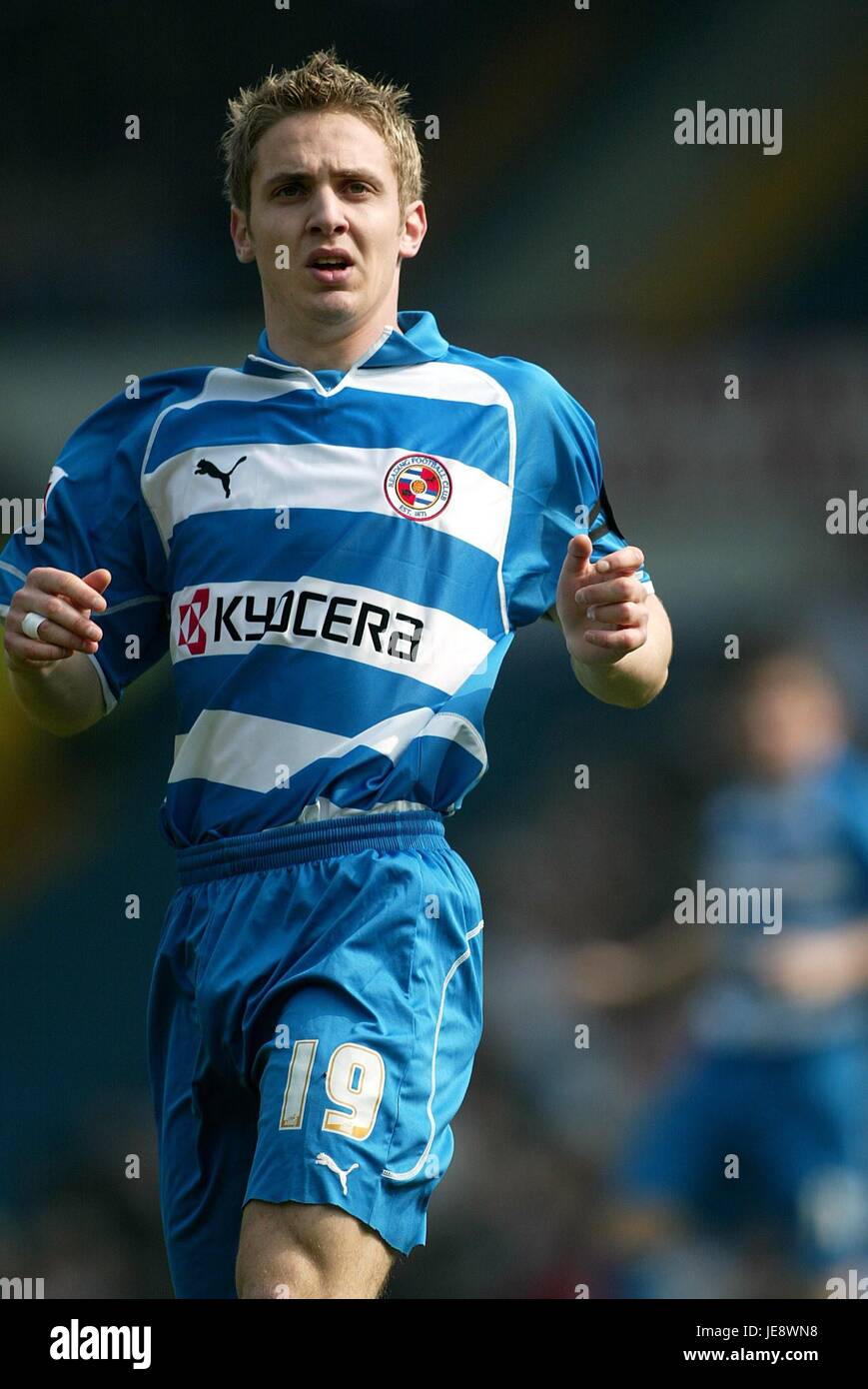 KEVIN DOYLE READING FC ELLAND ROAD LEEDS ENGLAND 15. April 2006 Stockfoto