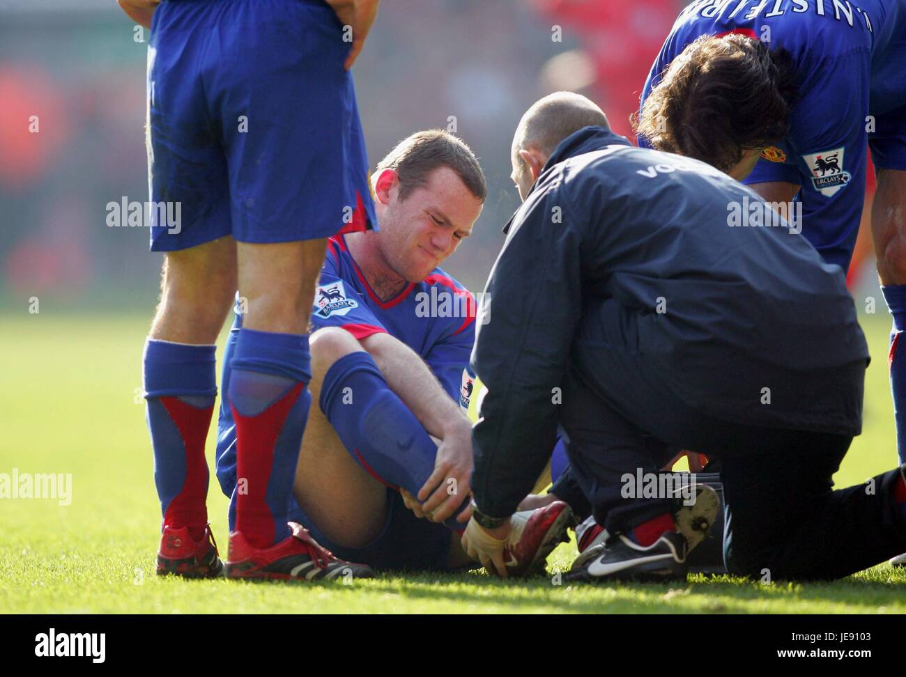 WAYNE ROONEY, MANCHESTER UNITED FC, Liverpool V Manchester UTD, 2006 Stockfoto